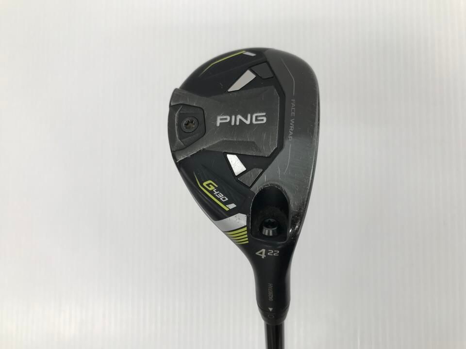 ピン　G430　22度　ALTA J CB BLACK　Sフレックス　ユーティリティ　中古【最短即日発送】