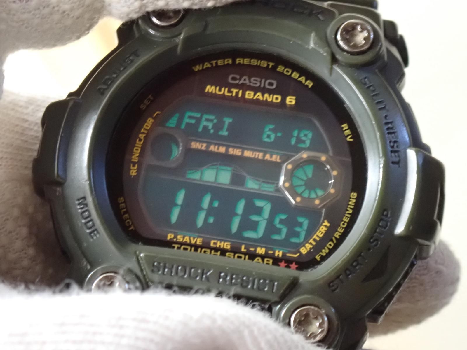 ☆8310☆G-SHOCK ジーショック GW-7900KG-3JF アーミーグリーン 電波