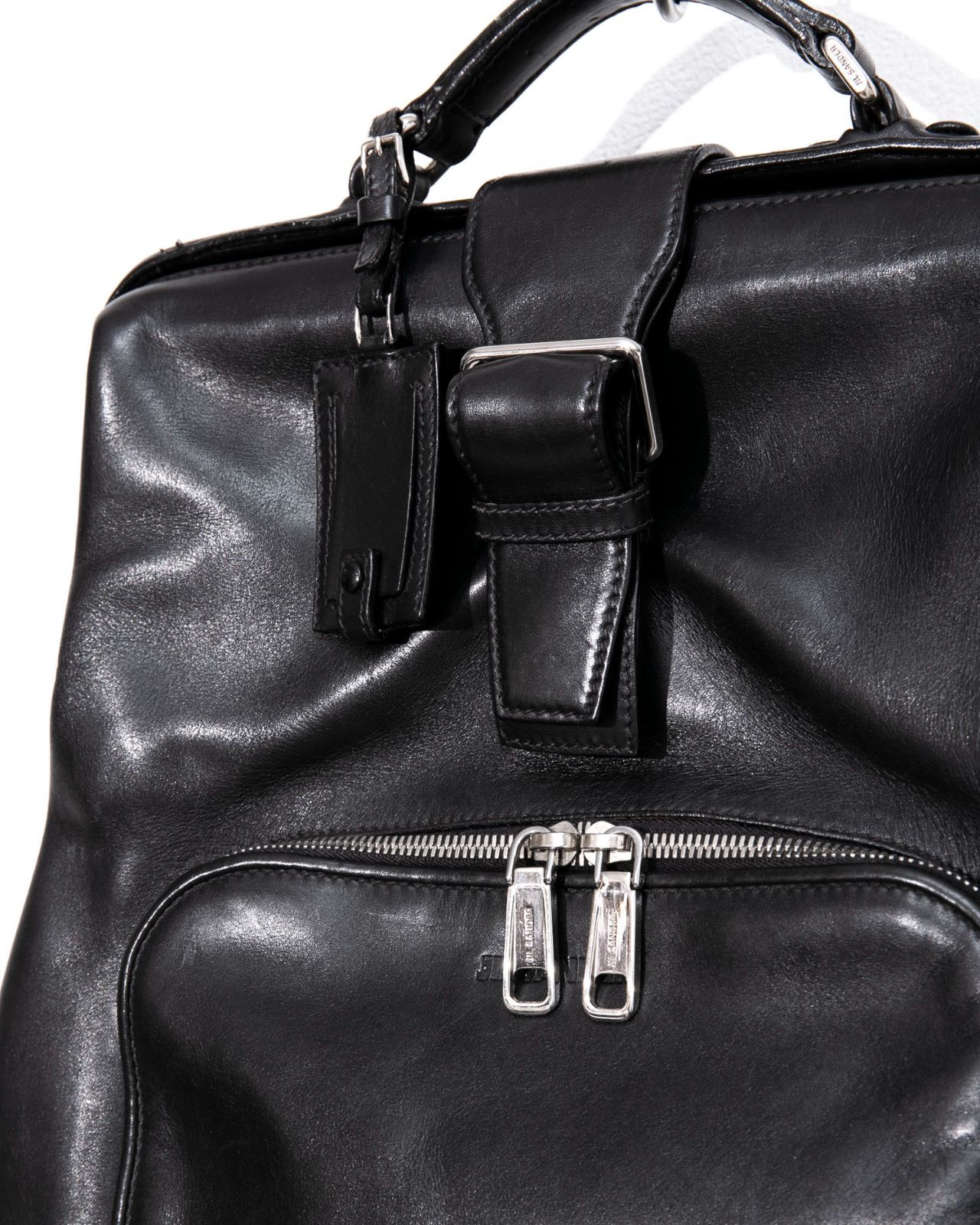 JIL SANDER ジル サンダー レザー ダレスバッグ カギなし_iD260109-006