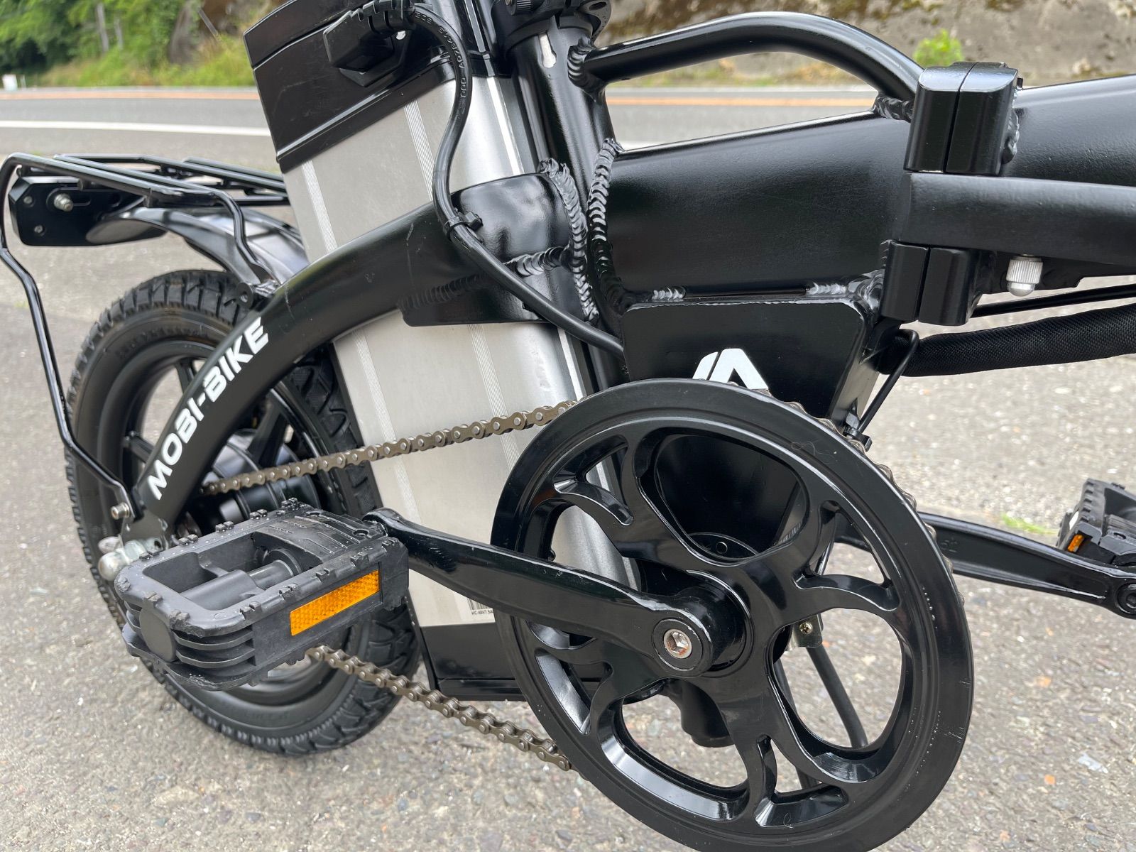 0427【動作確認済】送料無料 MOBIMAX ディスク式 MTB 折り畳み電動 