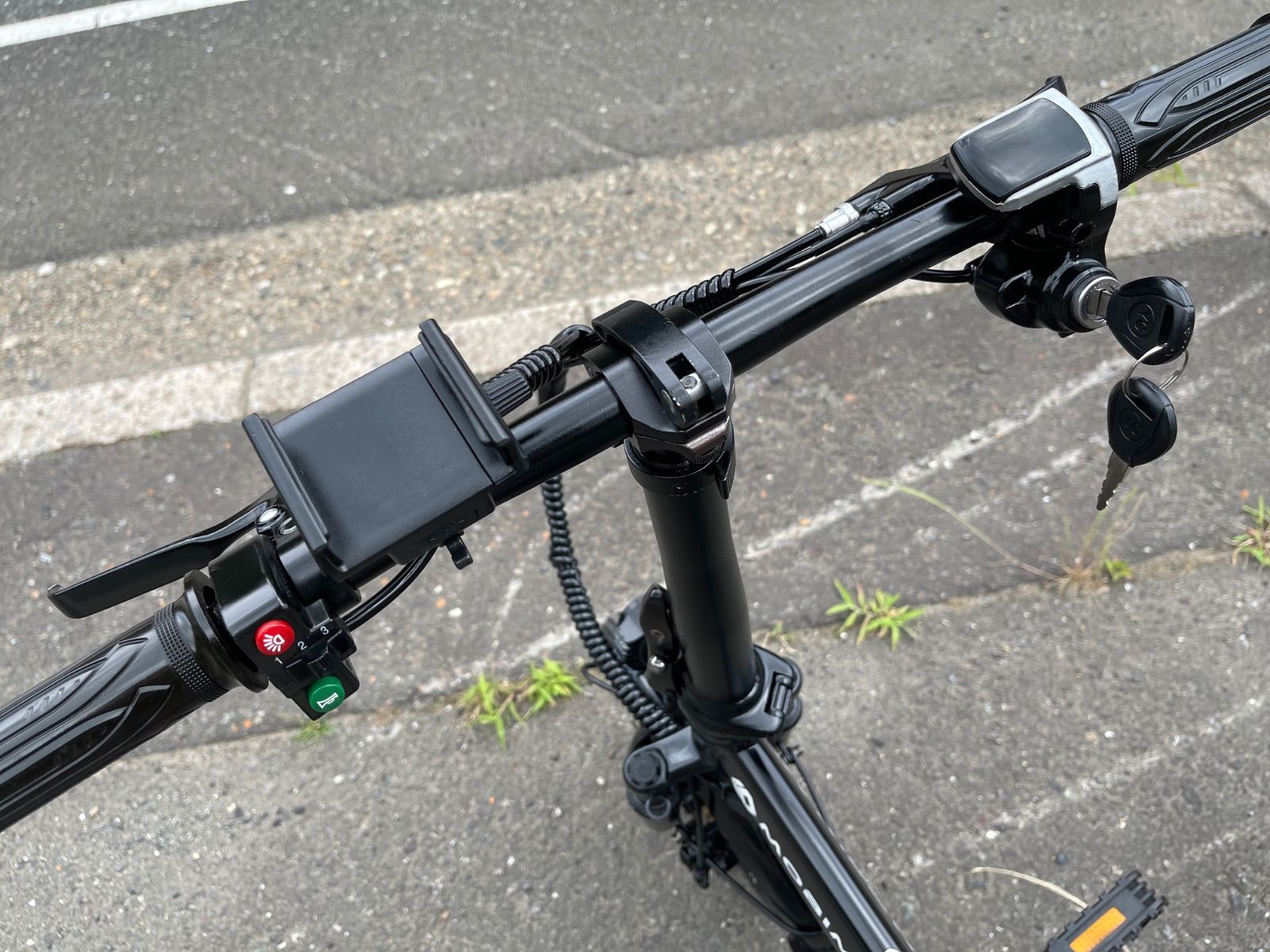 0427【動作確認済】送料無料 MOBIMAX ディスク式 MTB 折り畳み電動 