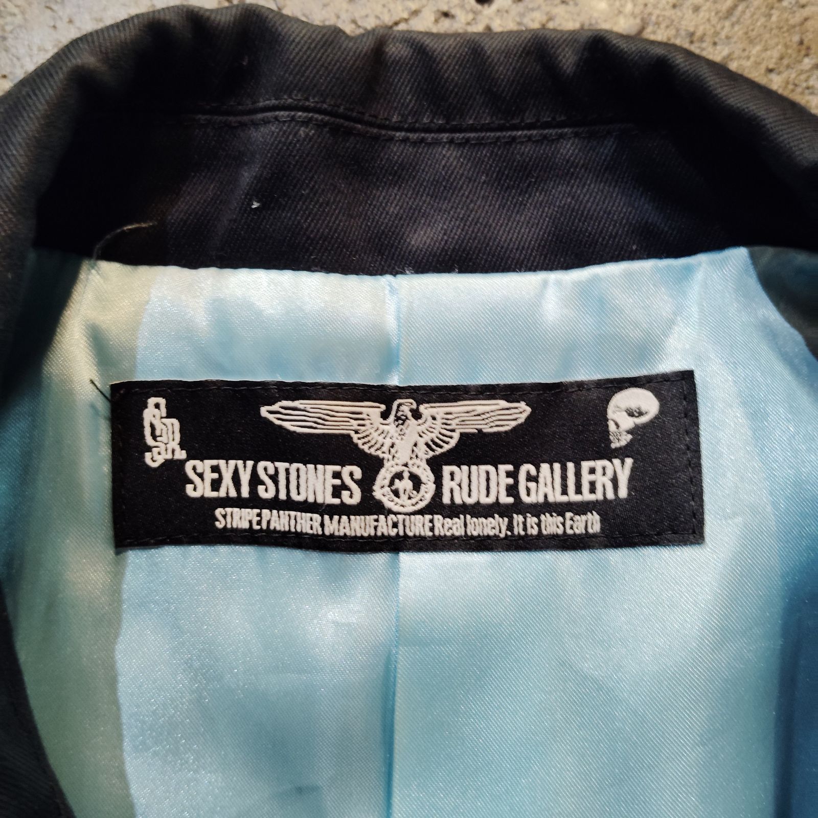 RUDE GALLERY × SEXY STONES RECORDS SHELLBY COAT チェスターコート