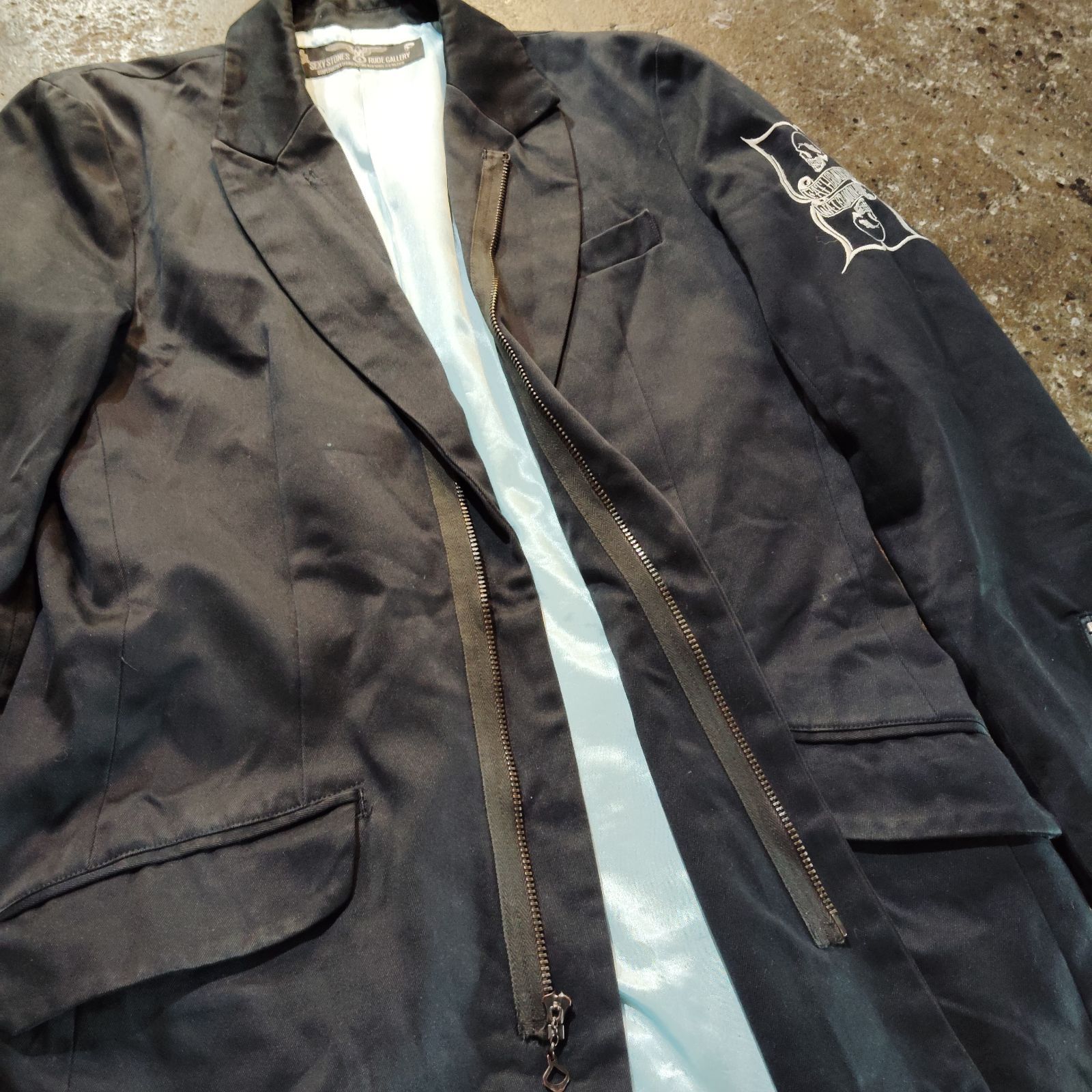 RUDE GALLERY × SEXY STONES RECORDS SHELLBY COAT チェスターコート