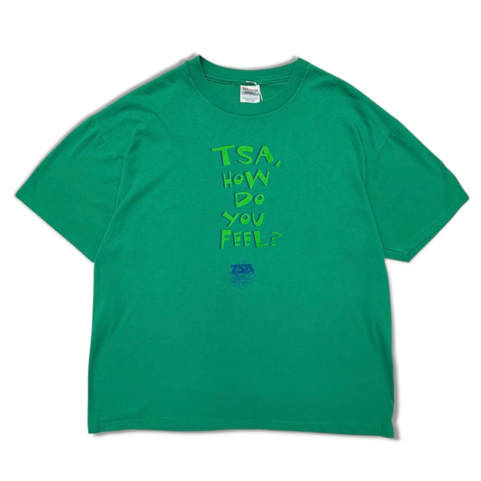 【VINTAGE】90’s “TSA NATIONAL CONFERENCE 1996” メッセージ Tシャツ　TEE シングルステッチ