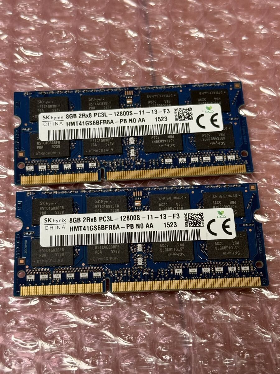 SK hynix DDR3L 8GBx2 計16GB PC3L-12800S - メルカリ