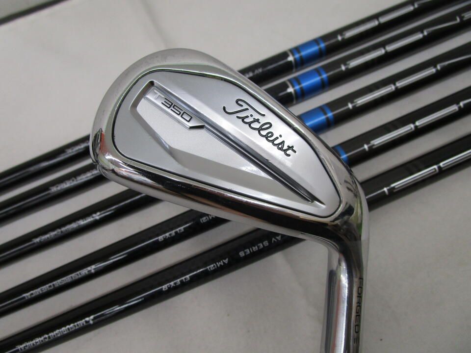 タイトリスト T350 2023 TENSEI AV Blue AM2 Rフレックス アイアンセット 中古 ゴルフドゥ!札幌手稲店【最短即日発送】