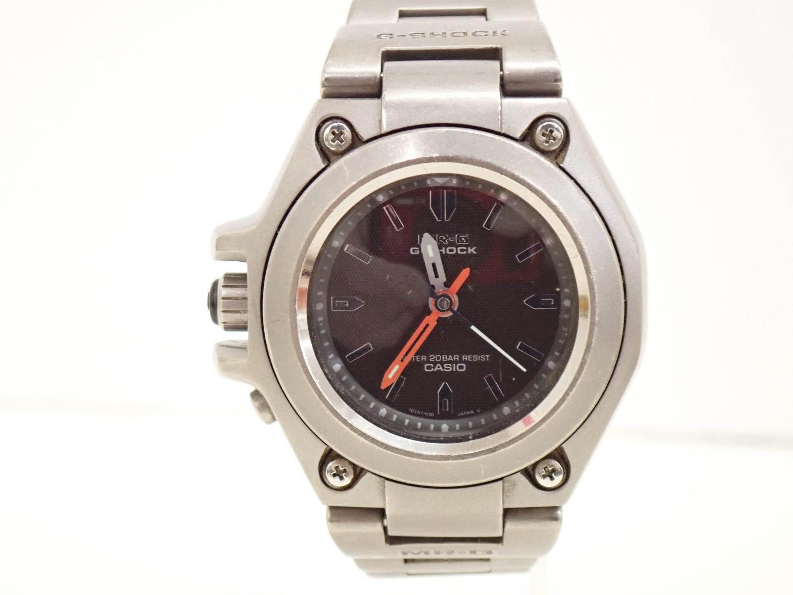 ☆8134☆G-SHOCK ジーショック MRG-120T-1A チタン 腕時計 - メルカリ