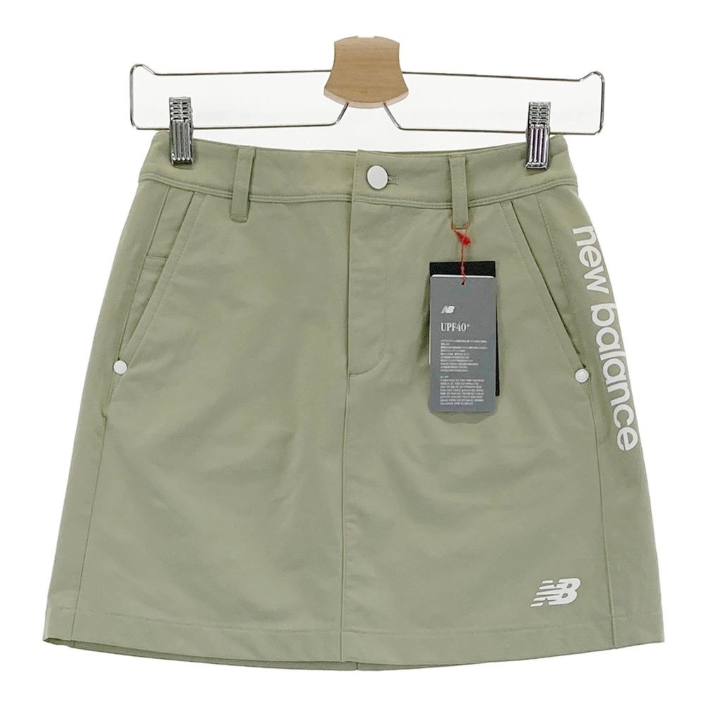 サイズ：00 NEW BALANCE GOLF ニューバランス 2025年モデル スカート サイドロゴプリント  グリーン系 [240101712291] ゴルフウェア レディース ストスト サイズ：00 NEW BALANCE GOLF ニューバランス 2025年モデル スカート