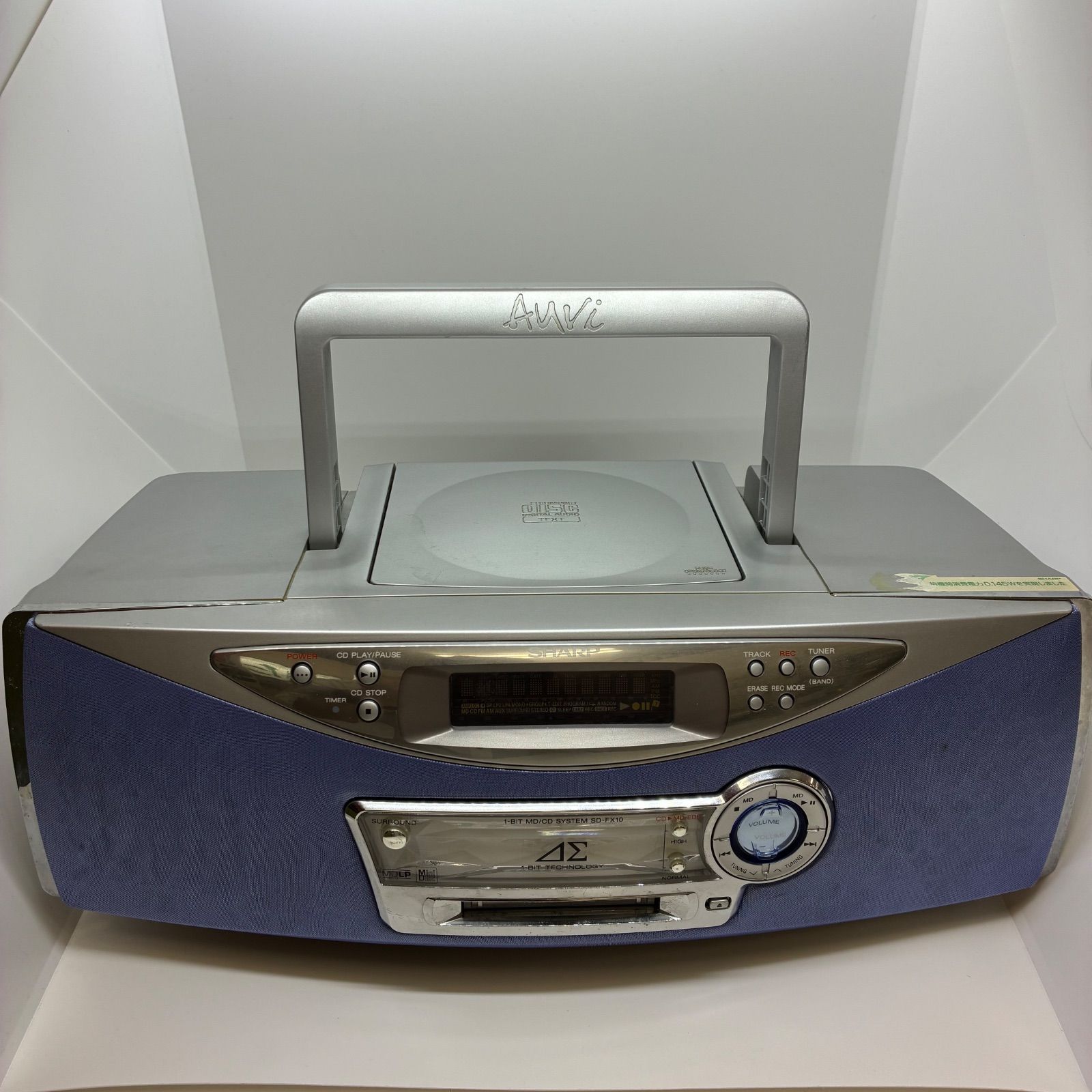 SHARP シャープ SD-FX10-A >デジタルオーディオプレーヤー ラジカセ