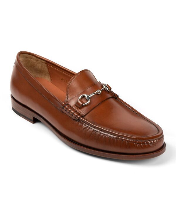 アンソニー ヴィア メンズ シューズ スリッポン・ローファー Anthony Veer Mens Torino Bit Loafersunlit Oak Tan タン
