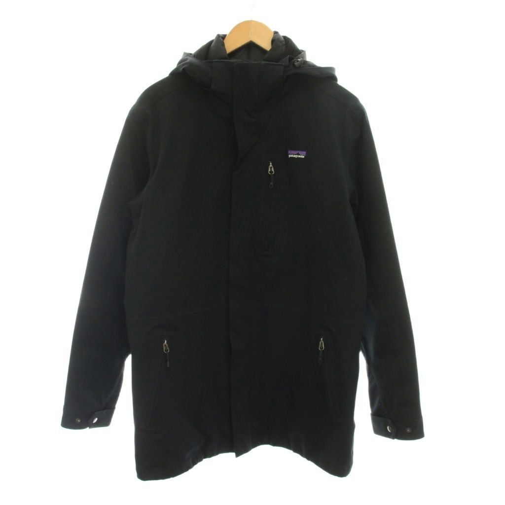 パタゴニア Patagonia トレス スリーインワン パーカ Tres 3-in-1 Parka ダウンジャケット ジップアップ アウター M 黒 ブラック フード付き 28385 /YM ■MU