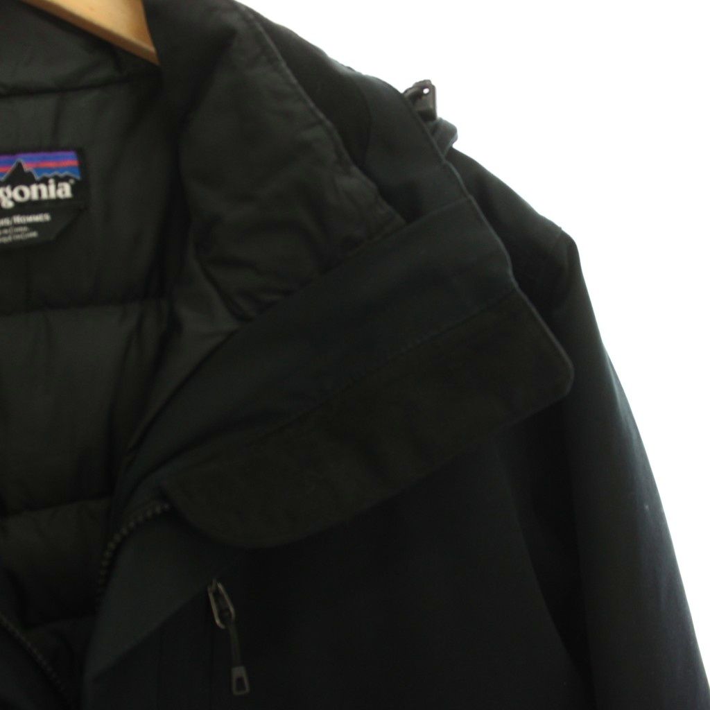 パタゴニア Patagonia トレス スリーインワン パーカ Tres 3-in-1 Parka ダウンジャケット ジップアップ アウター M 黒 ブラック フード付き 28385 /YM ■MU