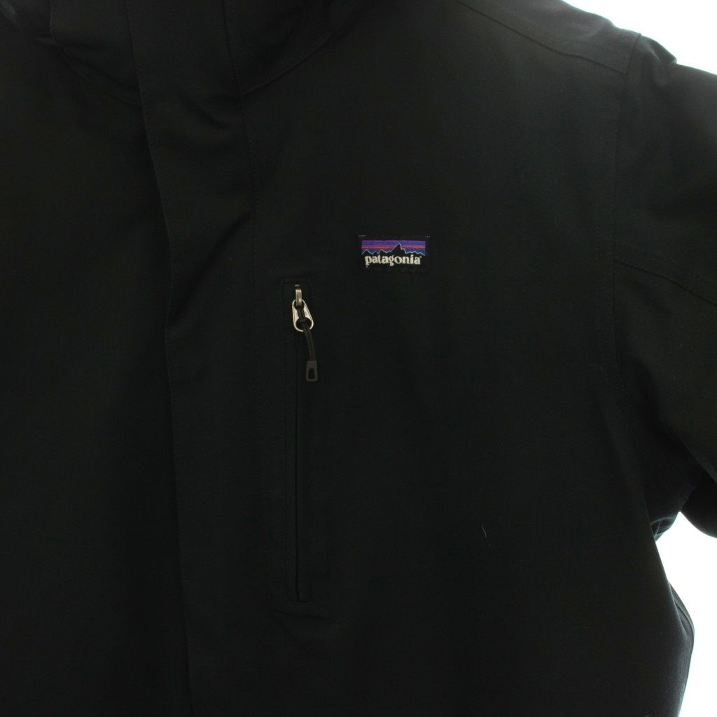 パタゴニア Patagonia トレス スリーインワン パーカ Tres 3-in-1 Parka ダウンジャケット ジップアップ アウター M 黒 ブラック フード付き 28385 /YM ■MU