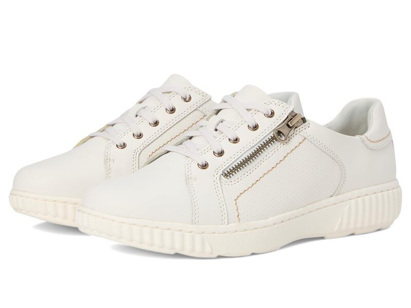 クラークス レディース シューズ スニーカー Clarks Caroline Janna White Leather ホワイト