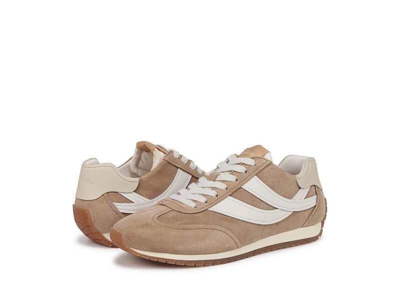 ヴィンス レディース シューズ スニーカー レース Vince Oasis Runner LaceUp Sneakers New Camel Suede キャメル