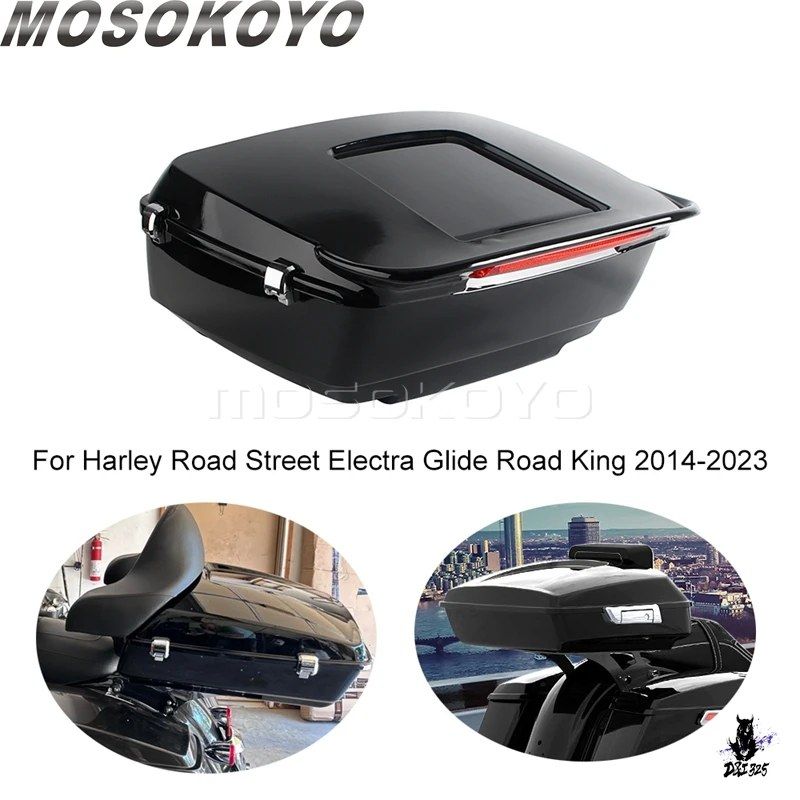 ハーレー ツーリング CVO ロードストリート用 トップトランクボックス 2014-2023