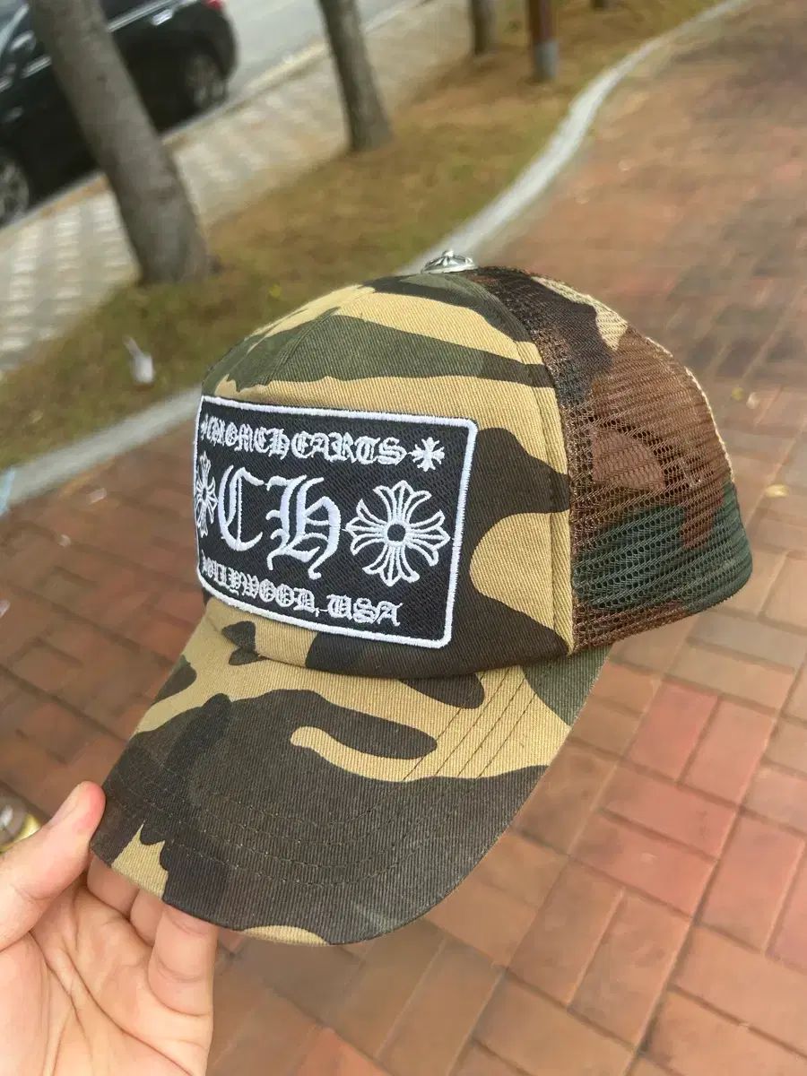 クロムハーツ カモフラージュ メッシュキャップ