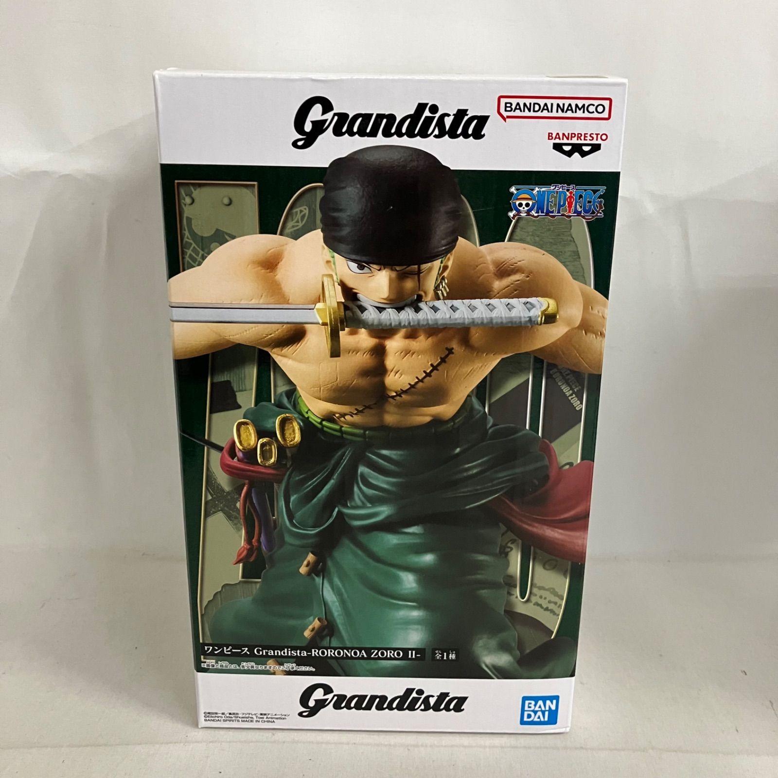 未開封 ワンピース Grandista ロロノア・ゾロⅡ フィギュア 3個セット 