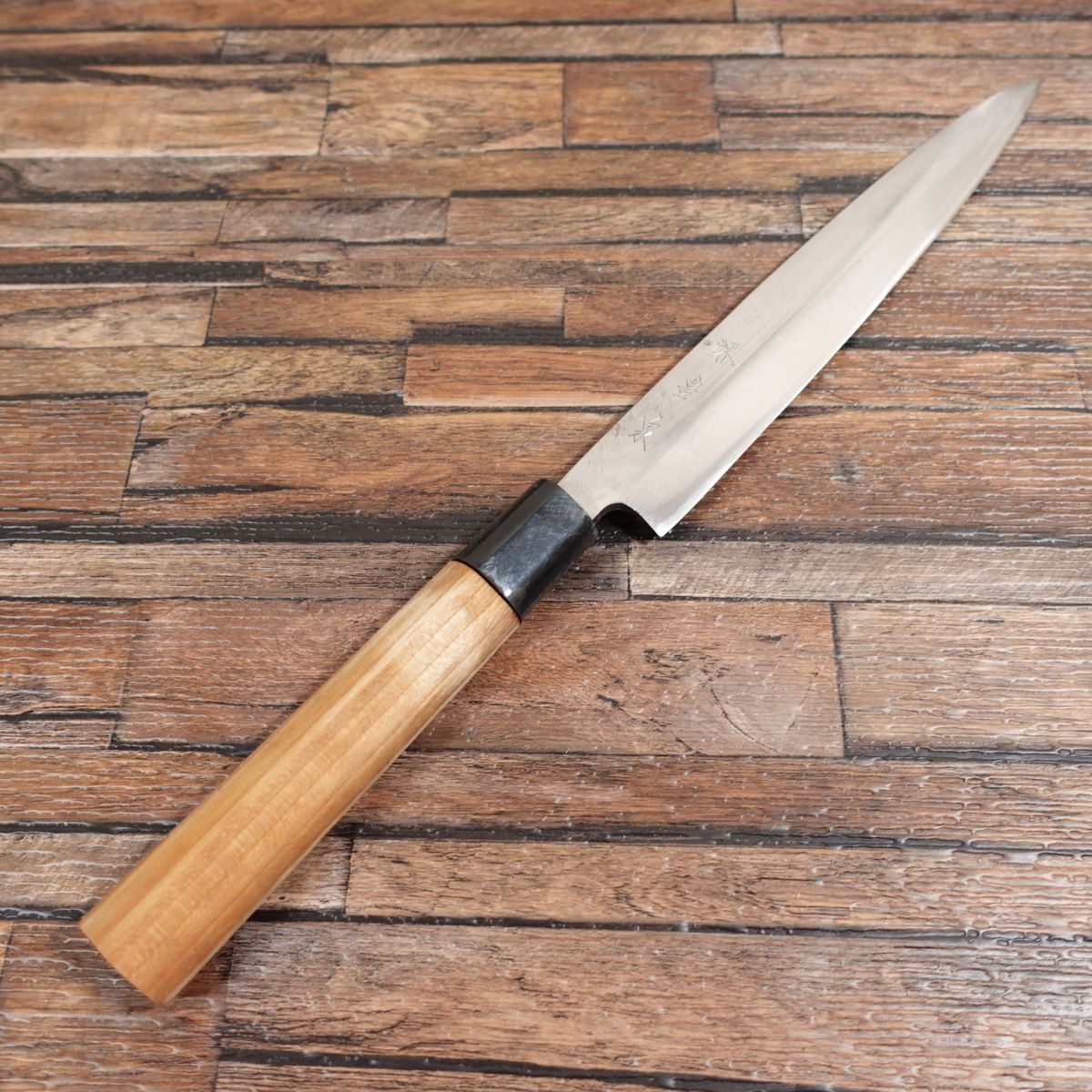 堺豊泉 柳刃包丁 研ぎ済 安来鋼 刺身包丁 状態良好 210mm - メルカリ