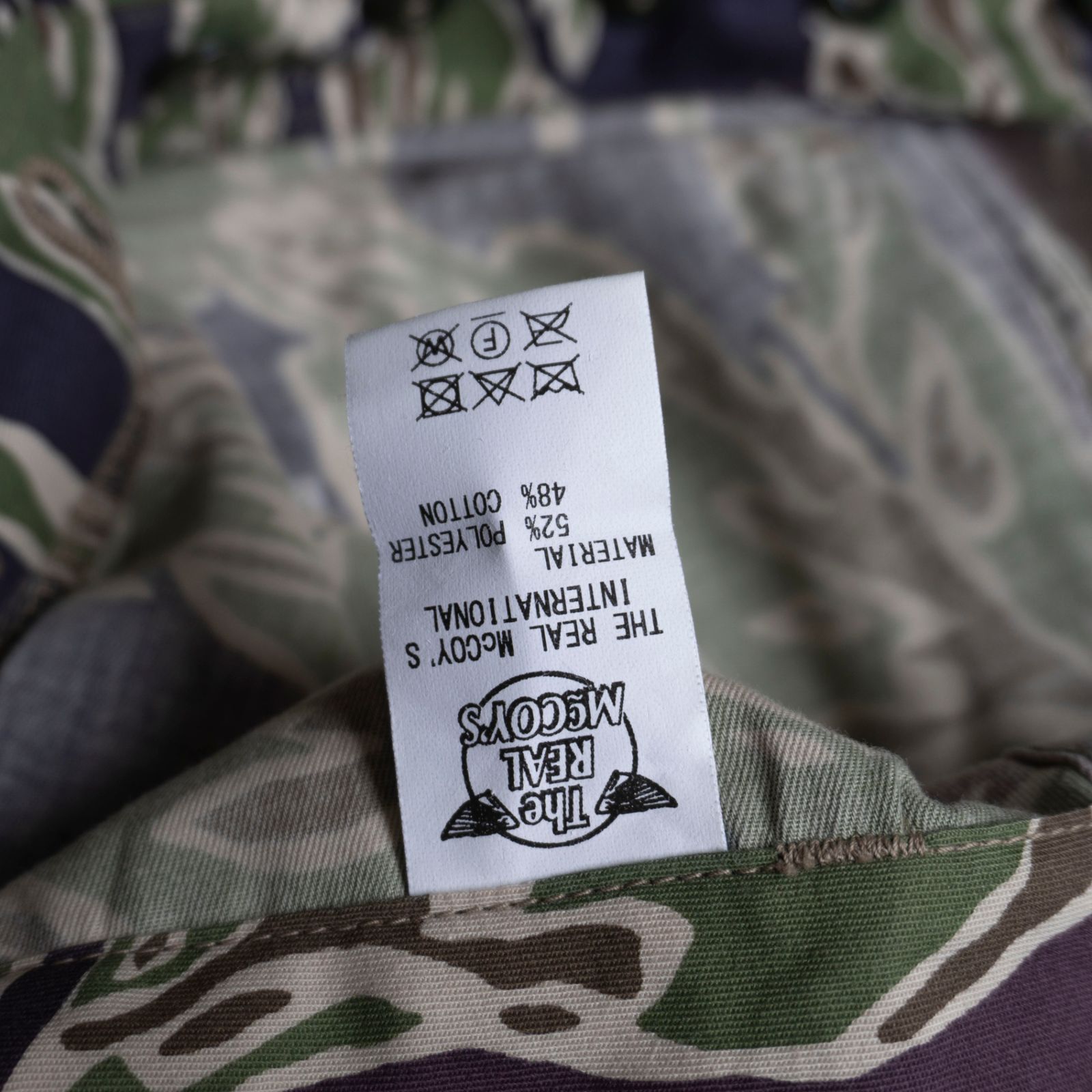 美品】THE REAL McCOY'S 【タイガーカモ トラウザーズ】XL パンツ