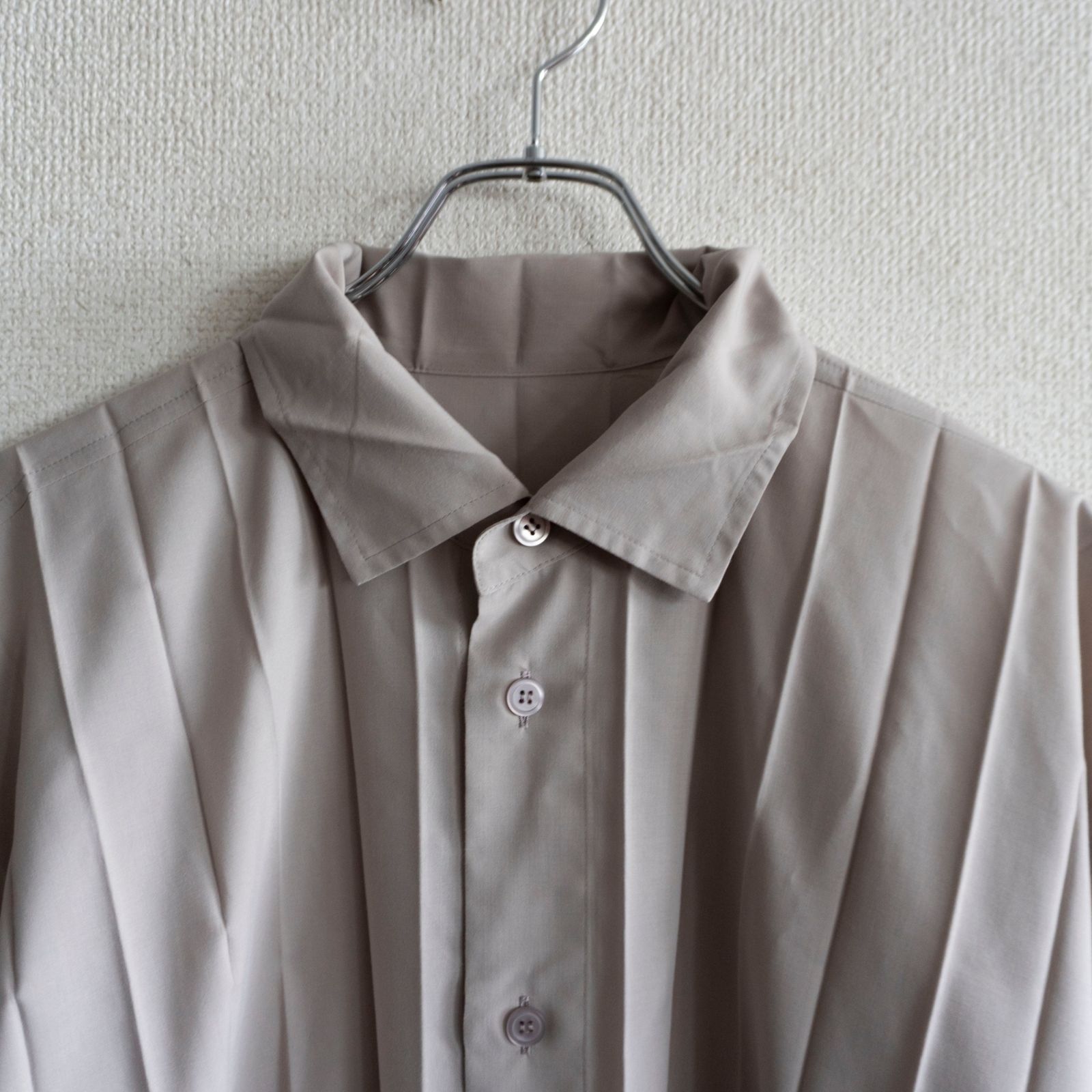 美品】 HOMME PLISSE ISSEY MIYAKE【EDDE SHIRT/プリーツ シャツ】3