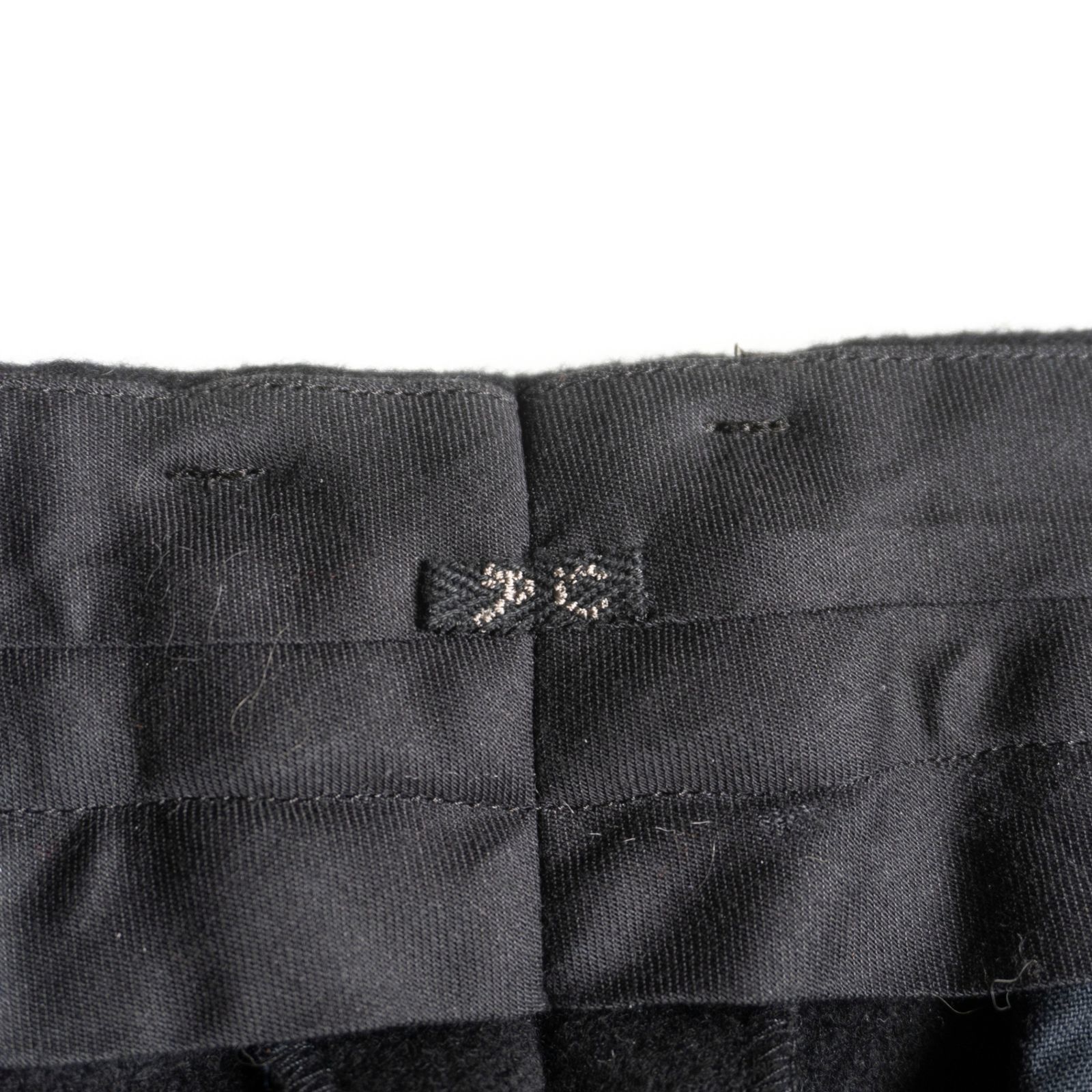【極美品】PORTER CLASSIC【CASHMERE TAILORED PANTS (BABY CASH)】L ブラック ベイビーキャッシュ カシミア パンツ ポータークラシック 26060710 極美品】PORTER CLASSIC【CASHMERE TAILORED PANTS (BABY CASH)】L