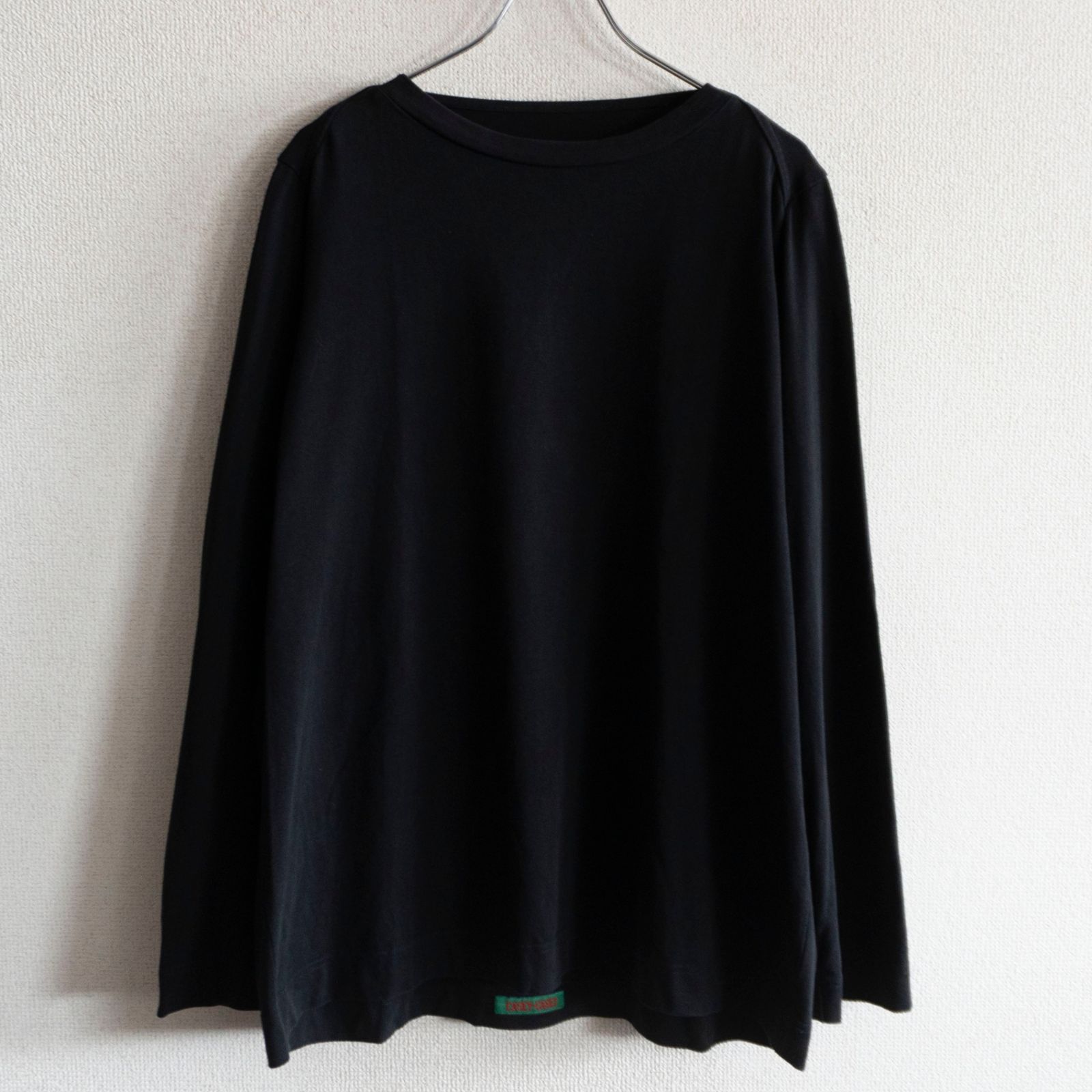 美品】 CASEY CASEY 【OLIVER ML JERS 長袖Tシャツ】 L ブラック