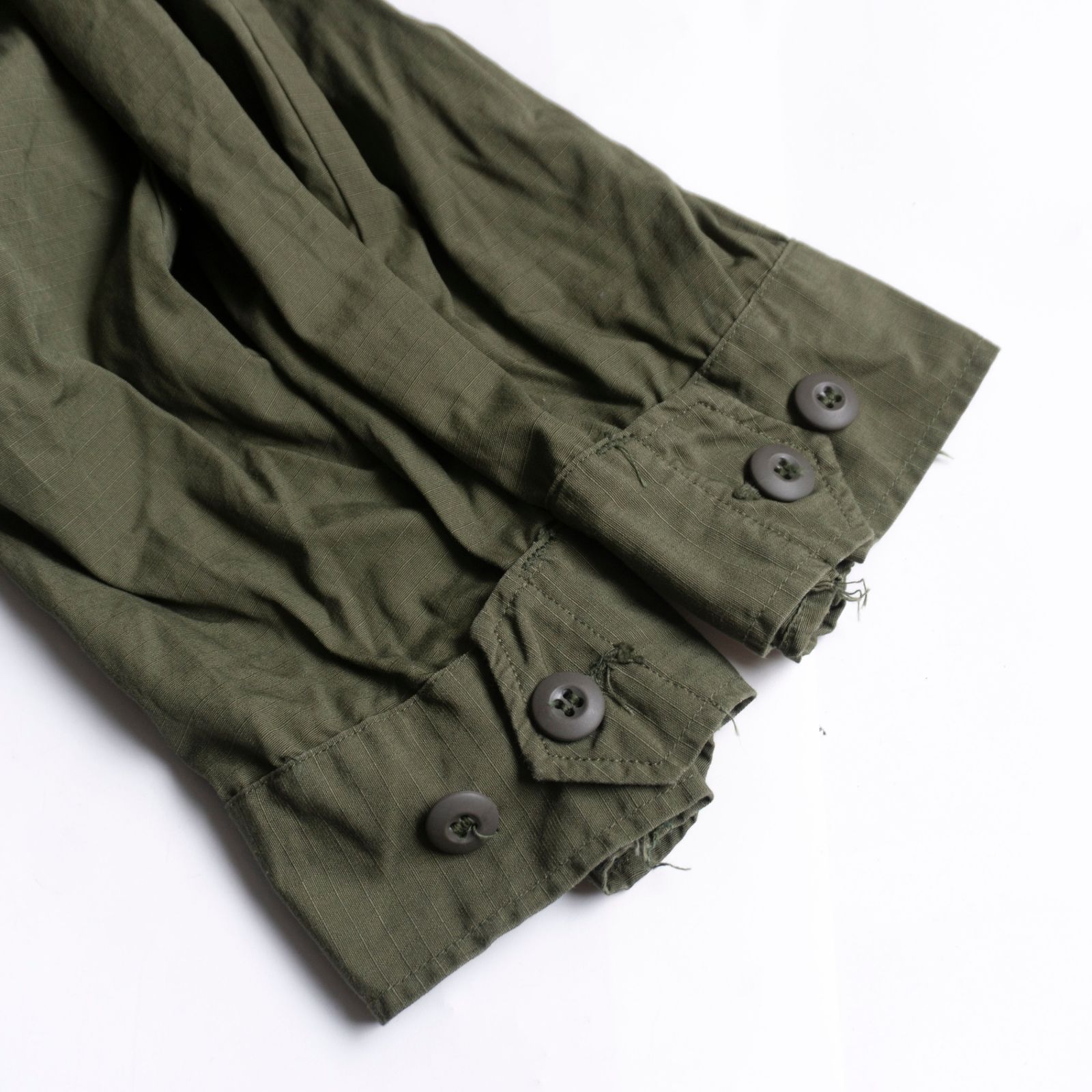 70s】US ARMY【5th ジャングルファティーグジャケット】SMALL SHORT