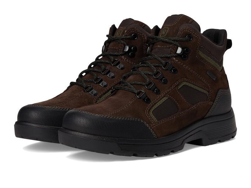 ロックポート メンズ シューズ ブーツ・レインブーツ Rockport Evan Waterproof Boots Dark Brown Mult ブラウン
