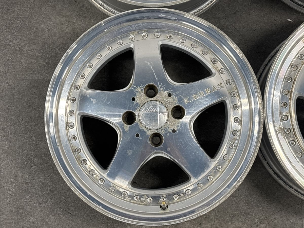 V*l様 K.BREAK 5スポーク アルミホイール 165/45R16 リリス 車 V*l様 K.BREAK 5スポーク アルミホイール 165/45R16 リリス