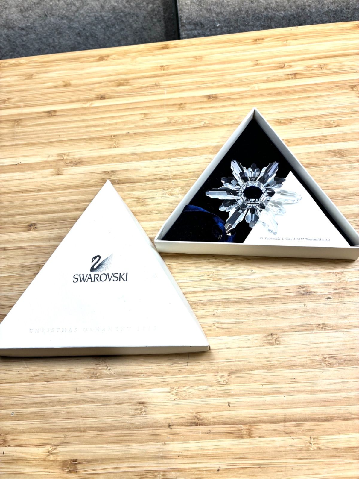 【中古品】スワロフスキーCHRISTMAS ORNAMENT 1998」