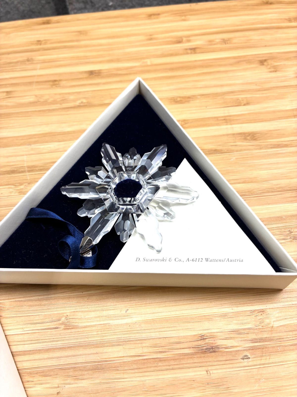 【スワロフスキー】1998年製クリスマスオーナメント 中古品】スワロフスキーCHRISTMAS ORNAMENT 1998」 0 Swarovski