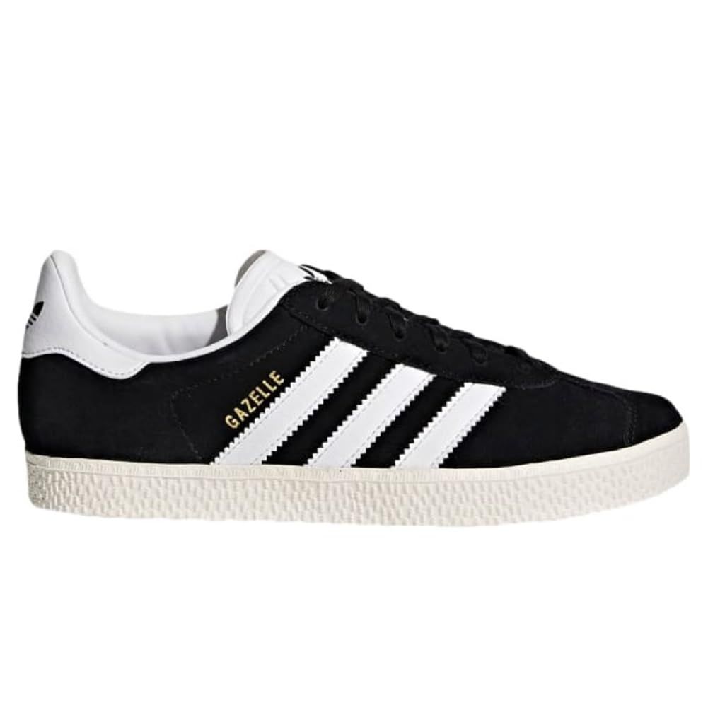GAZELLE アディダス スニーカー レディース ジュニア ガゼル スポーツシューズ [並行輸入品] [ブラック] [24.0 cm]