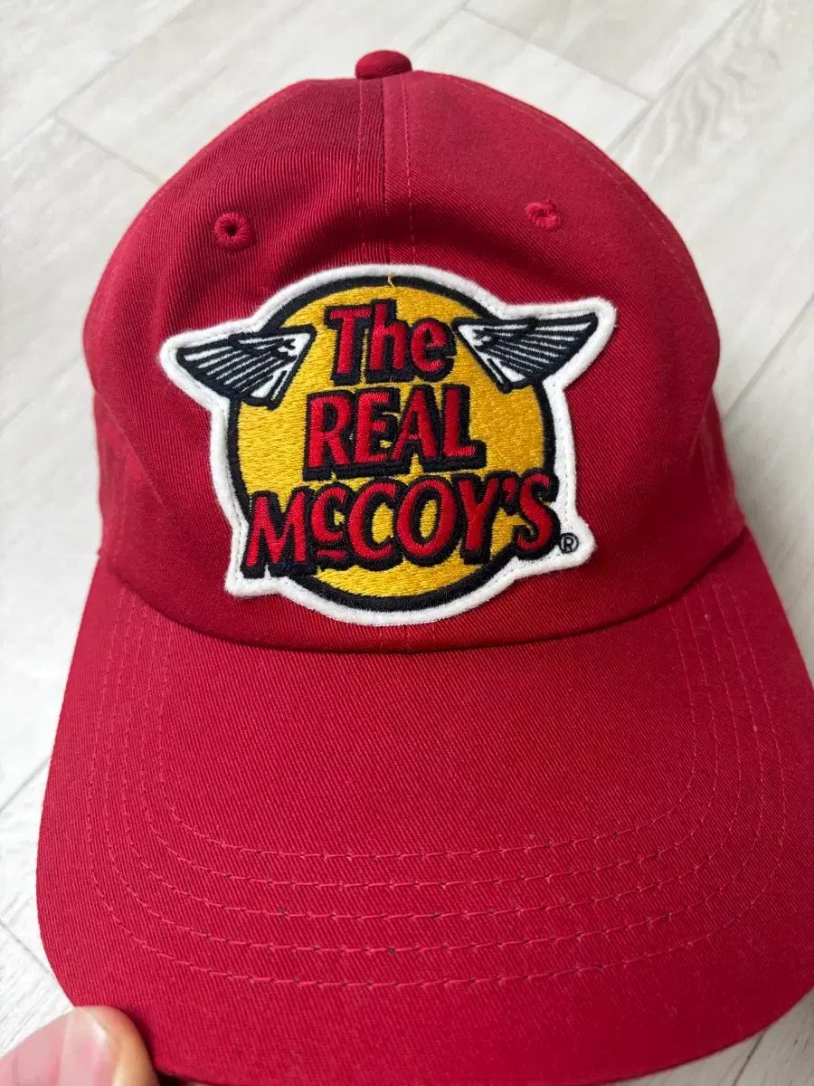 The REAL McCOY’S ザ・リアルマッコイズ ベースボールキャップ レッド