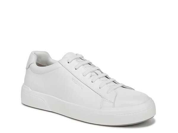 バイオニック メンズ シューズ スニーカー Vionic Colbie Sneaker Mens White Leather ホワイト