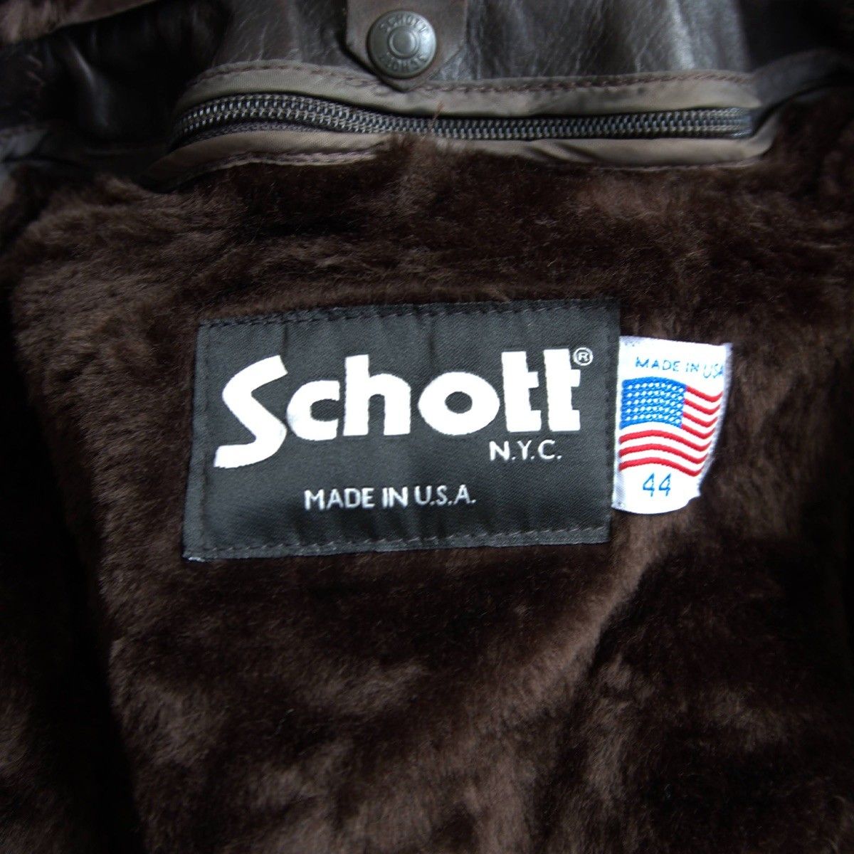 80s usa製 schott g-1 レザーフライトジャケット 184SM 美品/ビッグサイズ】SCHOTT【184SM/type G-1 レザー フライト