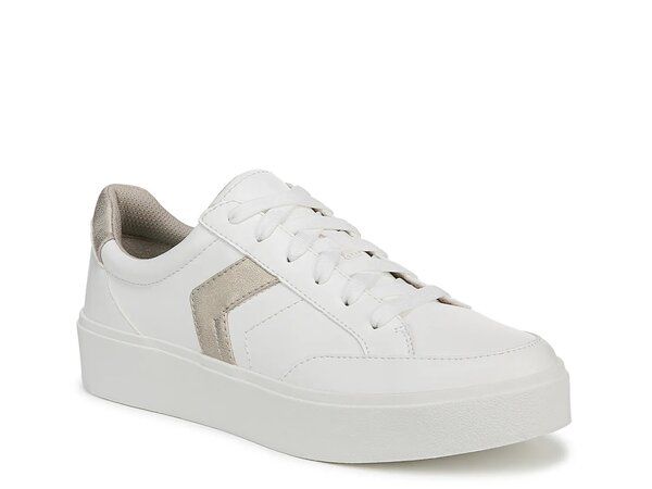 ドクター・ショール レディース シューズ スニーカー レース Dr Scholls Madison Lace Sneaker Womens WhiteGold Synthetic ホワイト