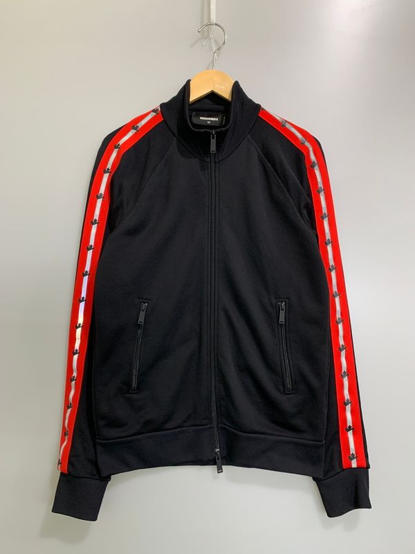 【中古品】 DSQUARED2 ディースクエアード TRACK JACKET トラック ジャケット S74HG0106 メンズ ジャージ アウター 【141-260621-hu-14-min】