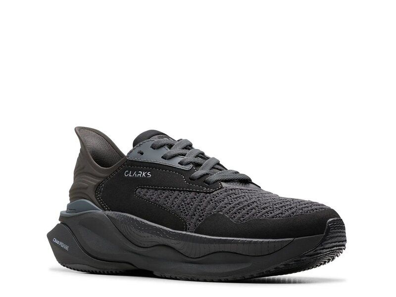 クラークス レディース シューズ スニーカー Clarks Pace Sneaker Black ブラック