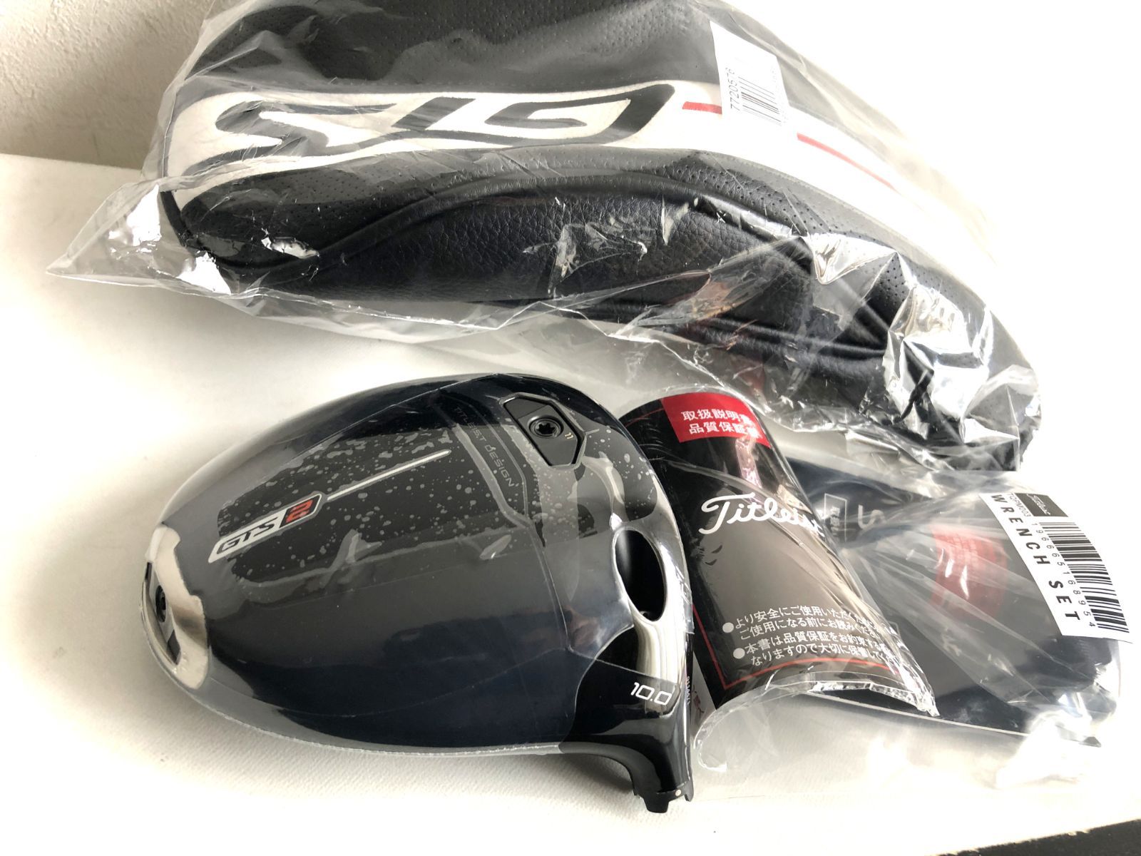 新品 最新 タイトリスト GTS2 10.0° ドライバー ヘッド 単体 HC/レンチ