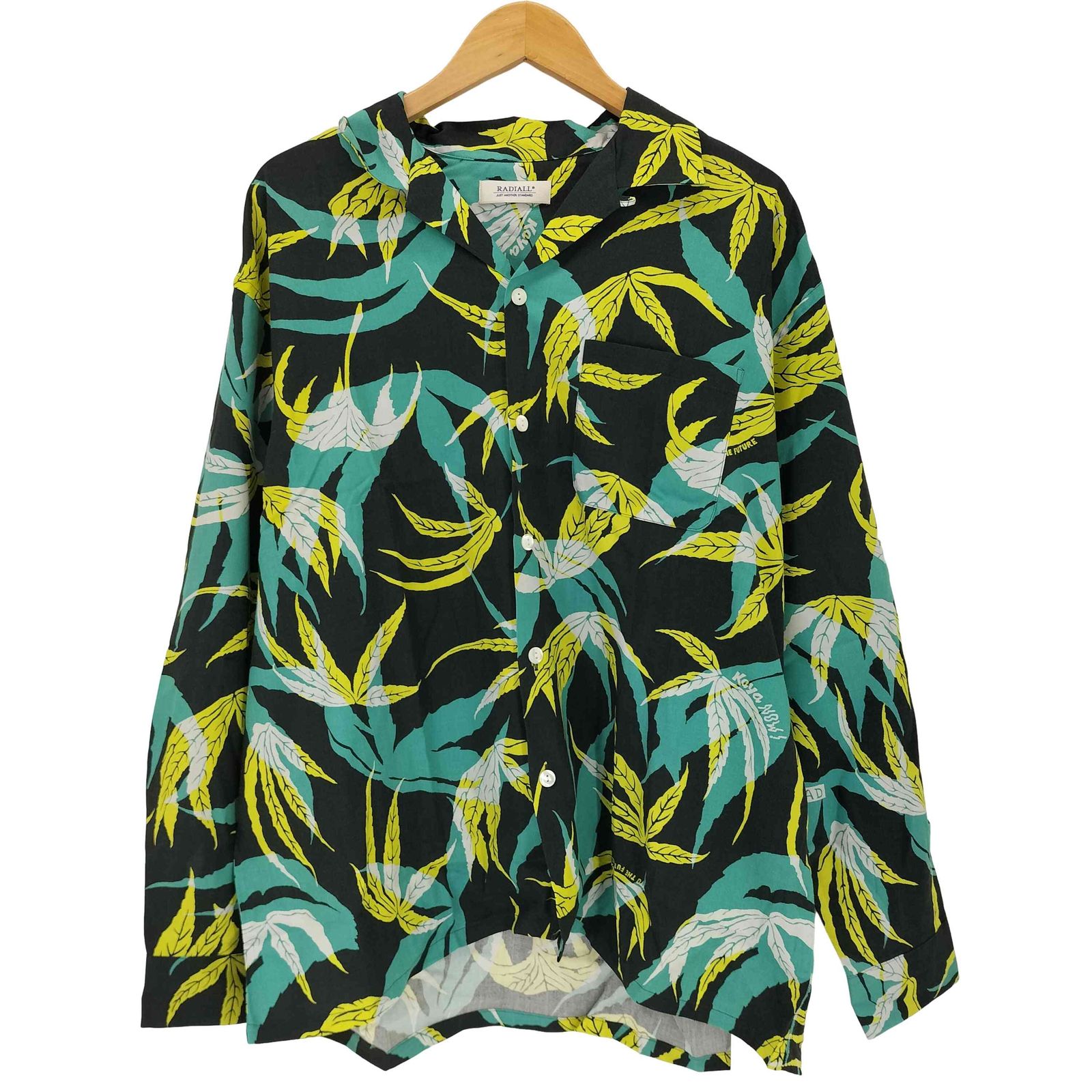 ラディアル RADIALL 25SS L/S イントゥザフューチャー オープンカラードシャツ メンズ JPN：M