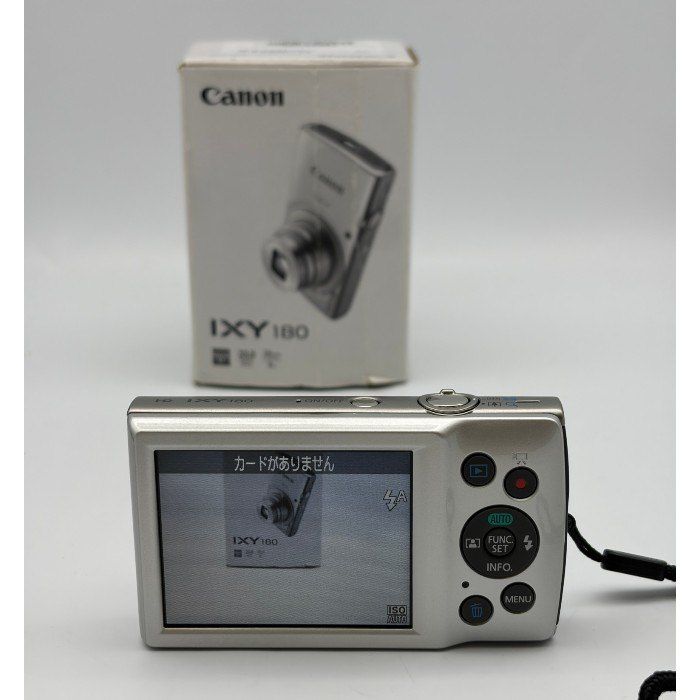 Canon デジタルカメラ IXY 180 シルバー 光学8倍ズーム IXY180SL