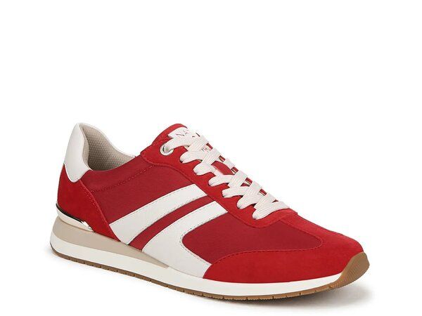 ナチュライザー レディース シューズ スニーカー Naturalizer Lorena Sneaker RedWhite ホワイト