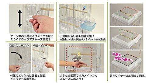 三晃商会 SANKO 鳥 993イージーホームクリアバード40WH - メルカリ