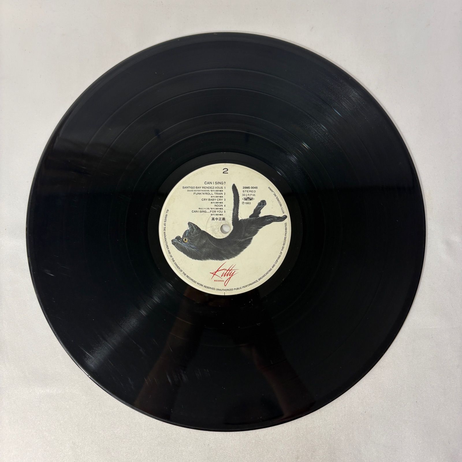 中古品】レコード 高中正義 アルバム CAN I SING? Y-519 - メルカリ