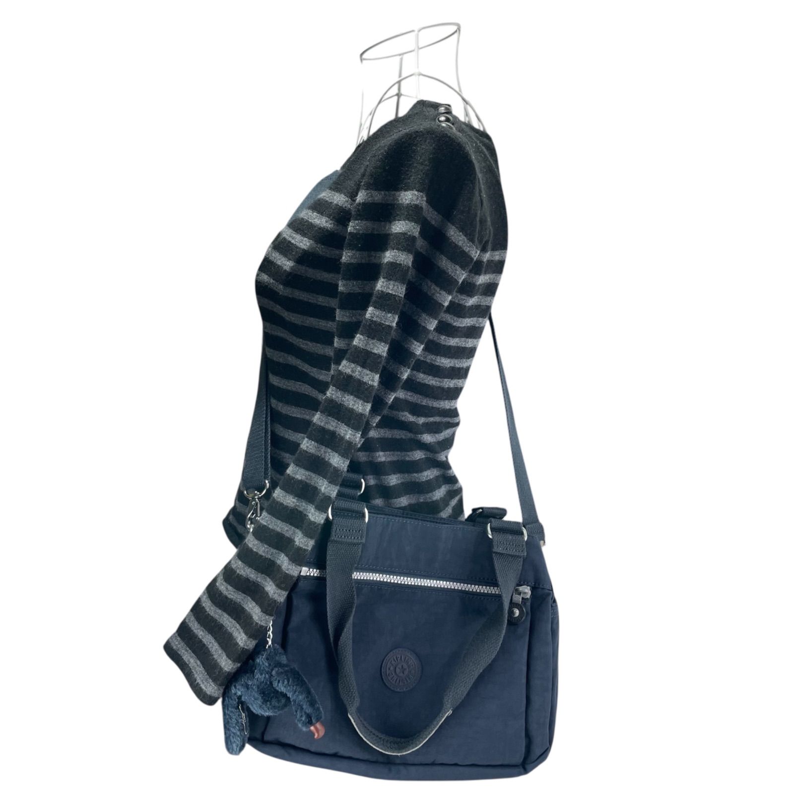 美品】 KIPRING キプリング ショルダーバッグ ハンドバッグ 2WAY 