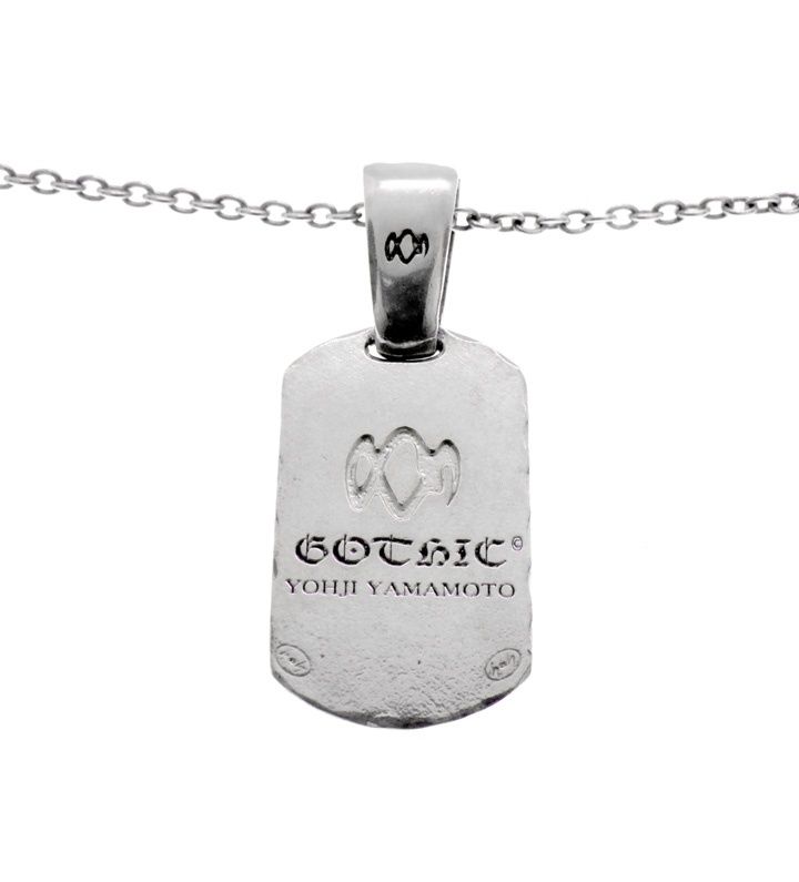 ゴシックヨウジヤマモト GOTHIC YOHJI YAMAMOTO 【 DOG TAG PENDANT