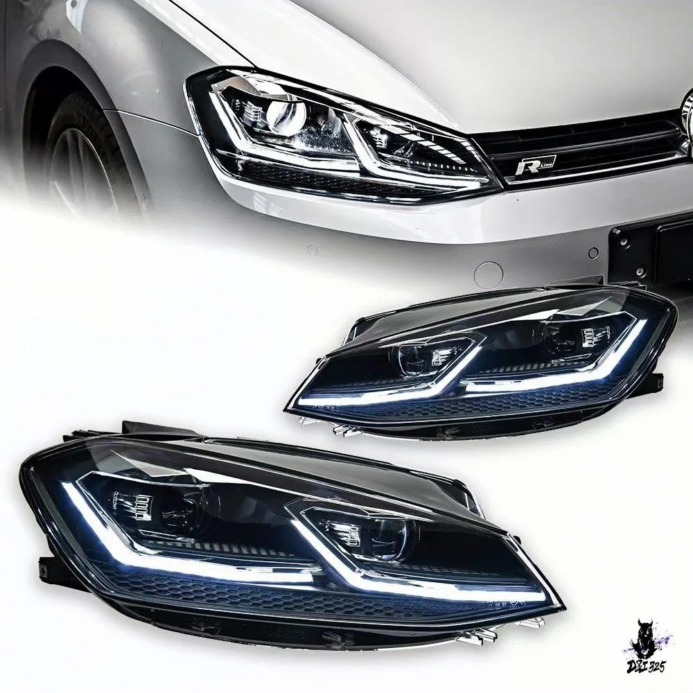 VW ゴルフ 7.5 MK7.5 2018-2021 LEDヘッドライト プロジェクター