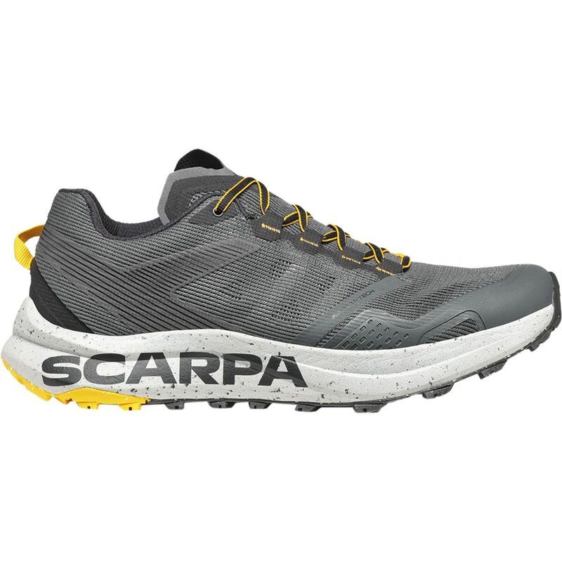 スカルパ メンズ シューズ スニーカー Scarpa Spin Planet Running Shoe Mens AnthraciteSaffron