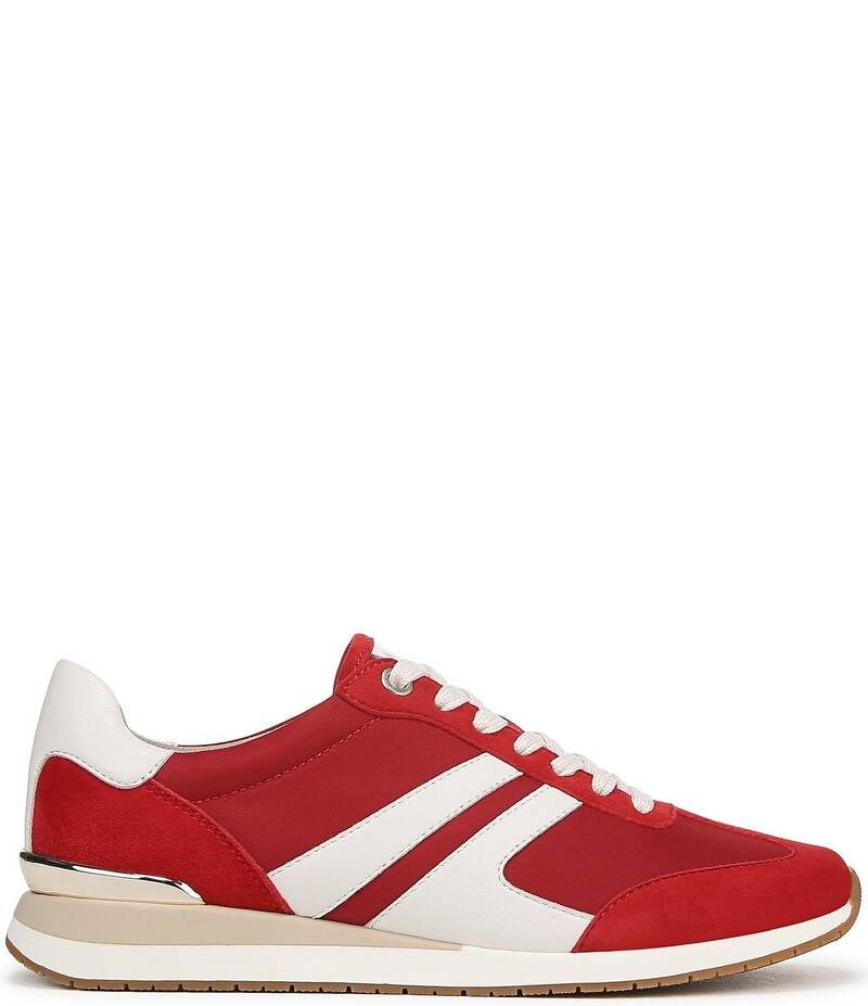 ナチュライザー レディース シューズ スニーカー レース Naturalizer Lorena Lace Up Sneakers RedWhite ホワイト